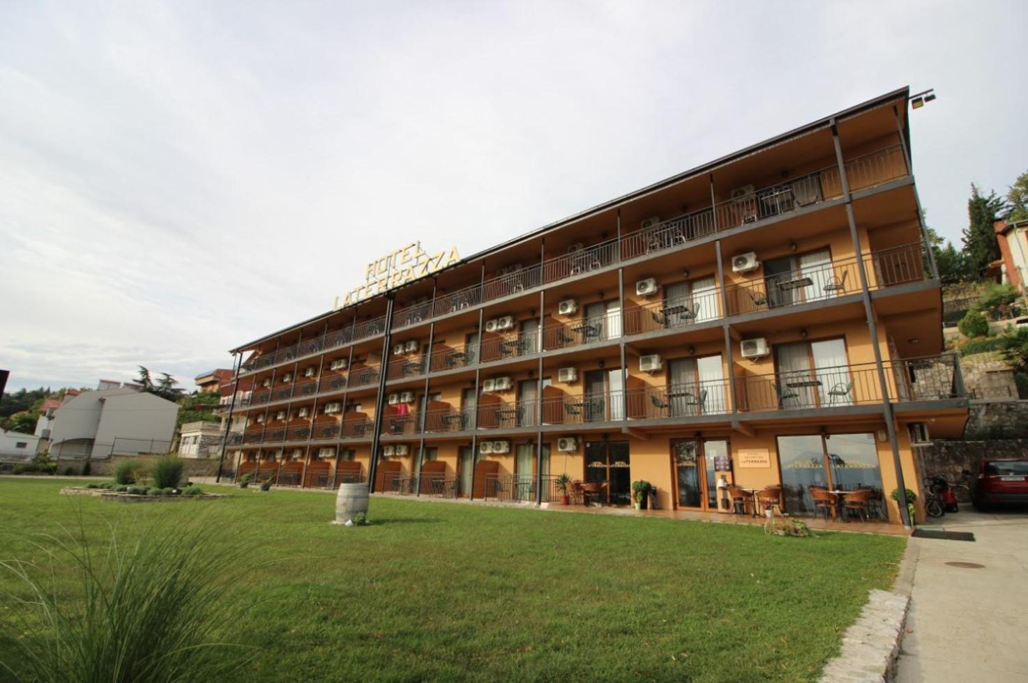 Hotel La Terrazza Dojran Exteriör bild